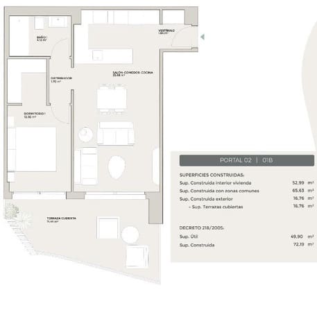 1 slaapkamer Appartement te koop in Torremolinos met zwembad garage - € 382.000 (Ref: 10113070)
