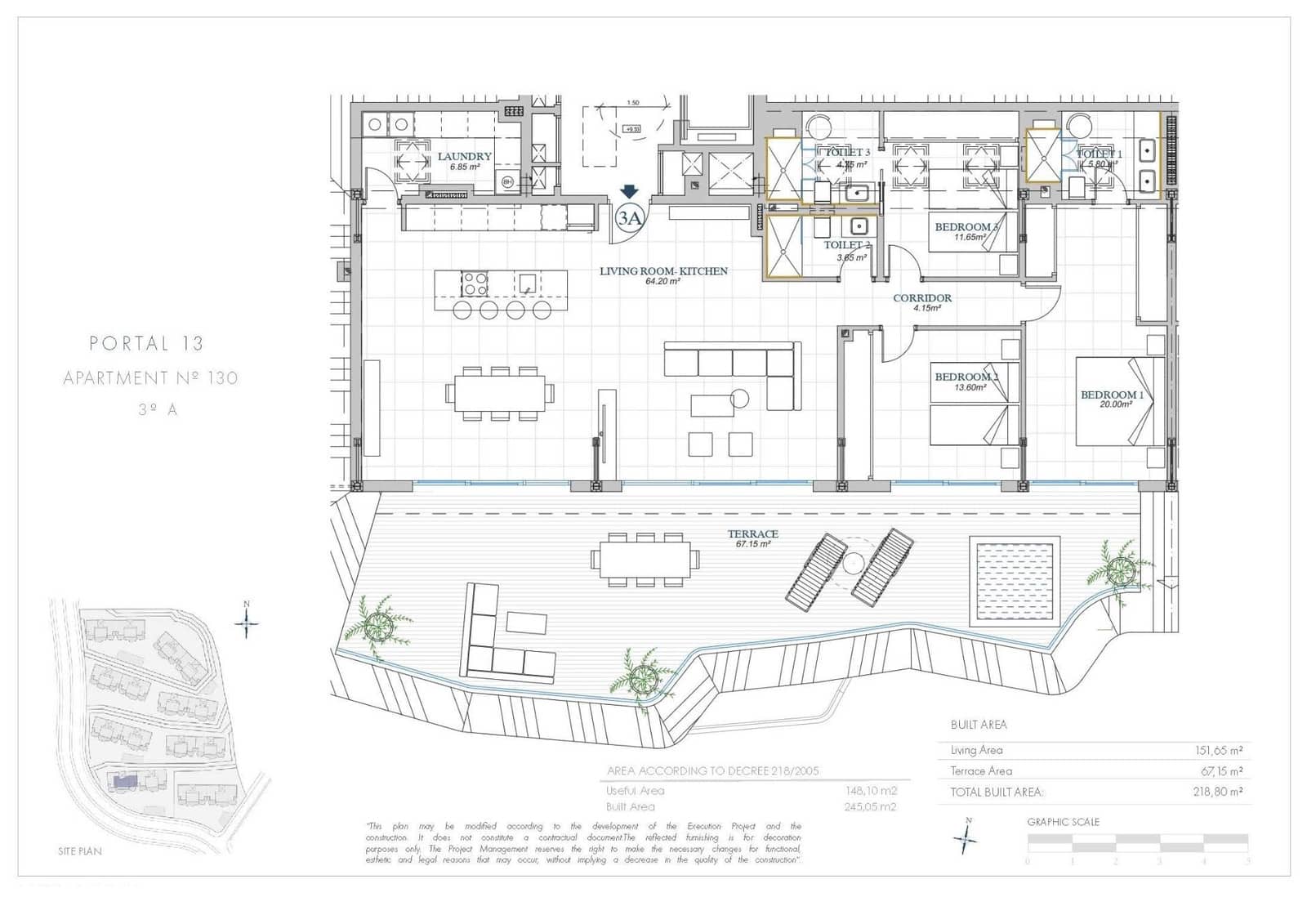 3 camera da letto Attico in vendita in Fuengirola con piscina garage - 950.000 € (Rif: 10113086)