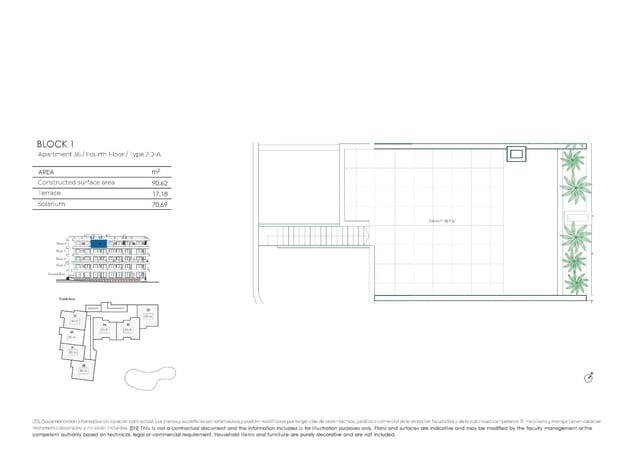 2 camera da letto Attico in vendita in El Valle Golf Resort, Murcia città con piscina garage - 465.000 € (Rif: 10113106)