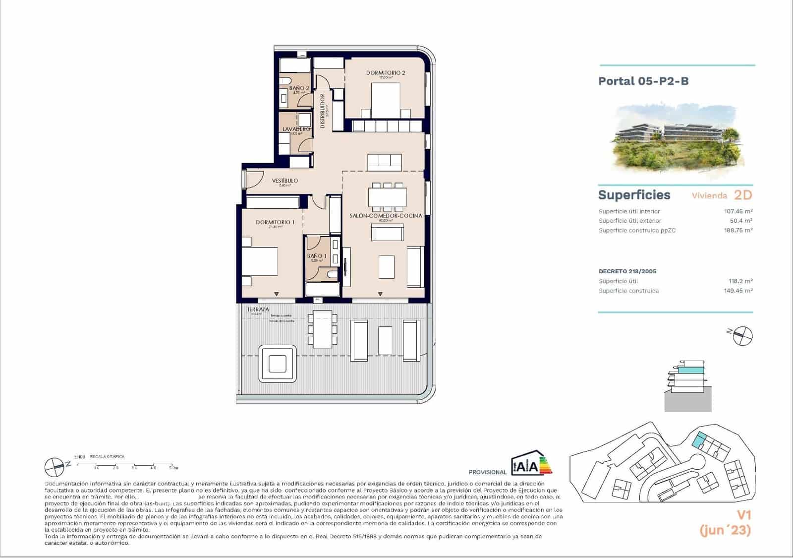 Apartamento de 2 habitaciones en New Golden Mile en venta con piscina garaje - 678.000 € (Ref: 10113117)