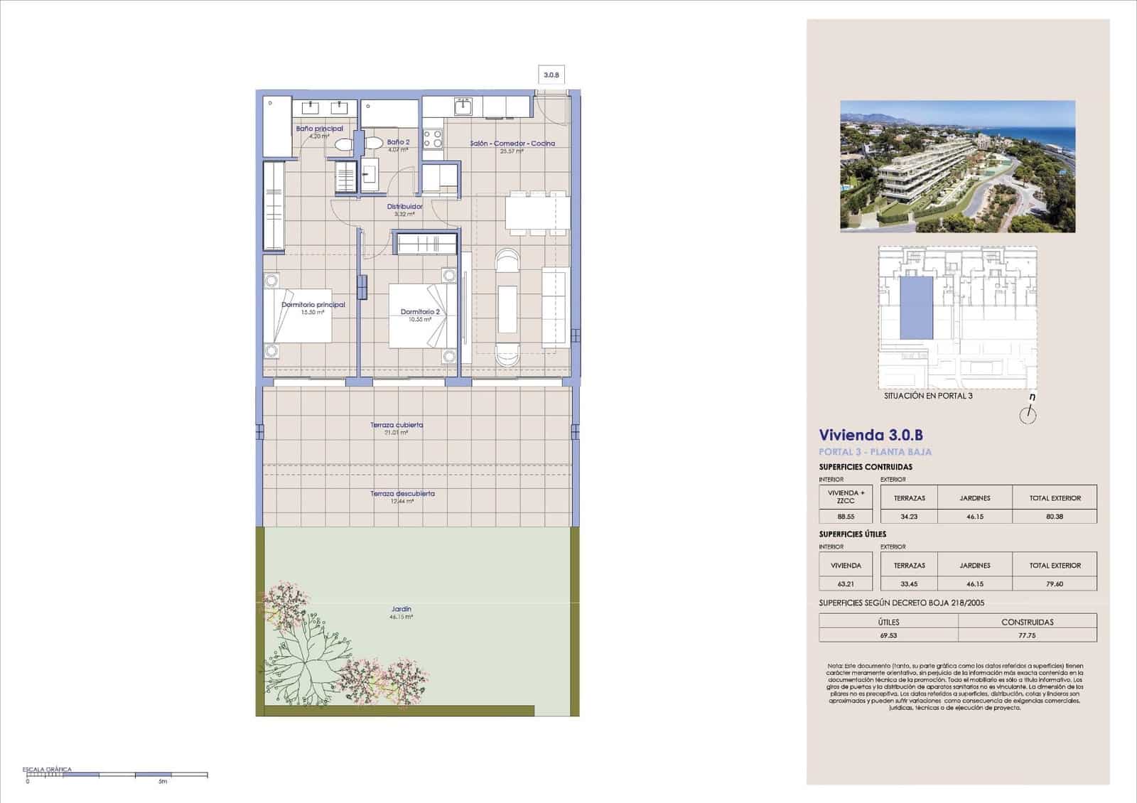2 soverom Leilighet til salgs i Torrenueva med svømmebasseng garasje - € 805 000 (Ref: 10113121)