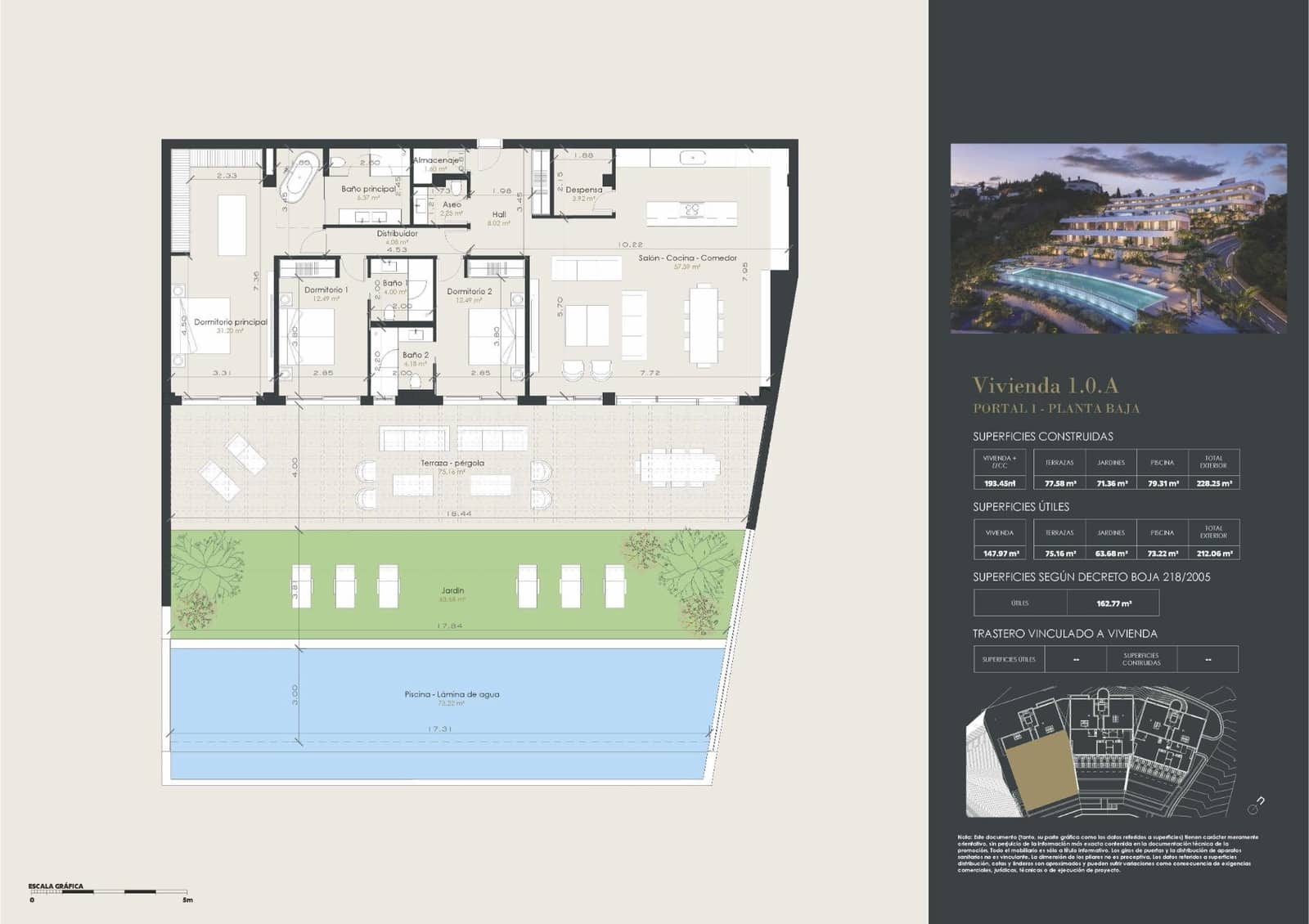 3 soveværelse Lejlighed til salg i Benahavis med swimmingpool garage - € 2.105.000 (Ref: 10113215)