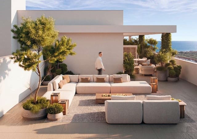 1 makuuhuone Kattohuoneisto myytävänä paikassa Castillo de la Duquesa, Manilva mukana uima-altaan 
autotalli - 299 250 € (Ref: 10113226)