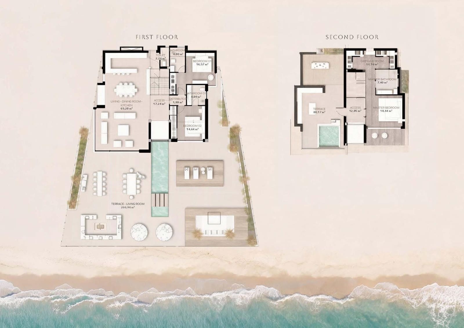 3 quarto Penthouse para venda em Estepona com piscina garagem - 6 500 000 € (Ref: 10113241)