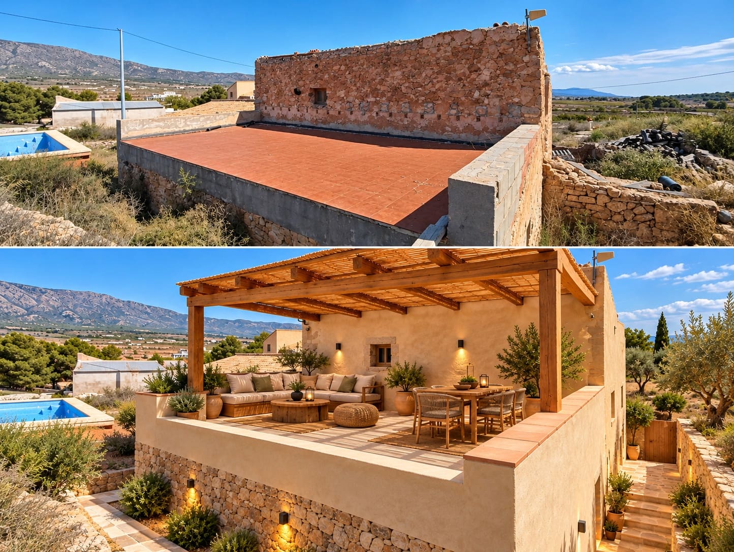 7 chambre Finca/Maison de Campagne à vendre à Pinoso avec piscine garage - 170 000 € (Ref: 10153940)