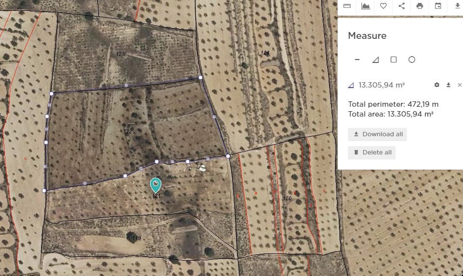 Ubebygd land til salgs i Jumilla - € 29 995 (Ref: 5800357)