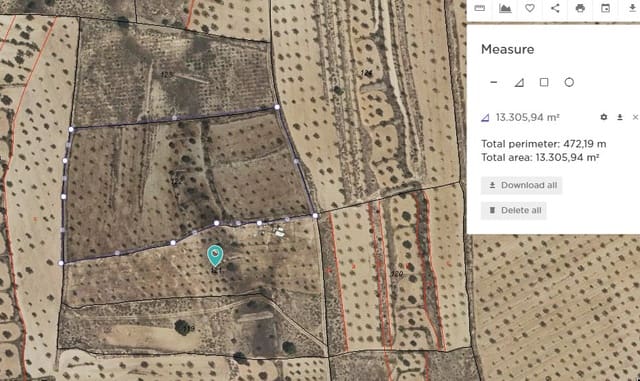 Undeveloped Land for sale in Jumilla - € 29,995 (Ref: 5800357)