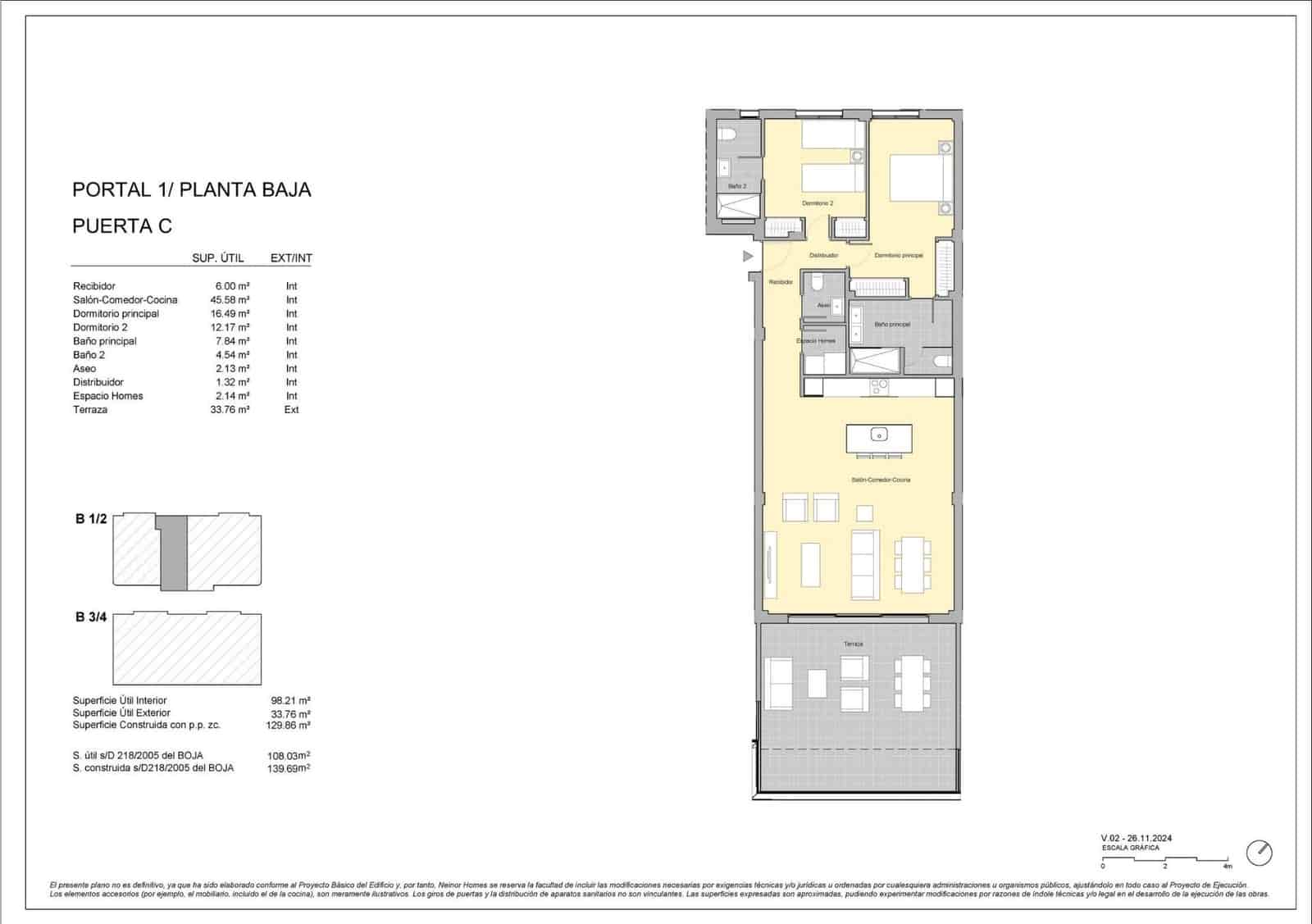 Apartamento de 2 habitaciones en Estepona en venta con piscina garaje - 490.000 € (Ref: 8765345)