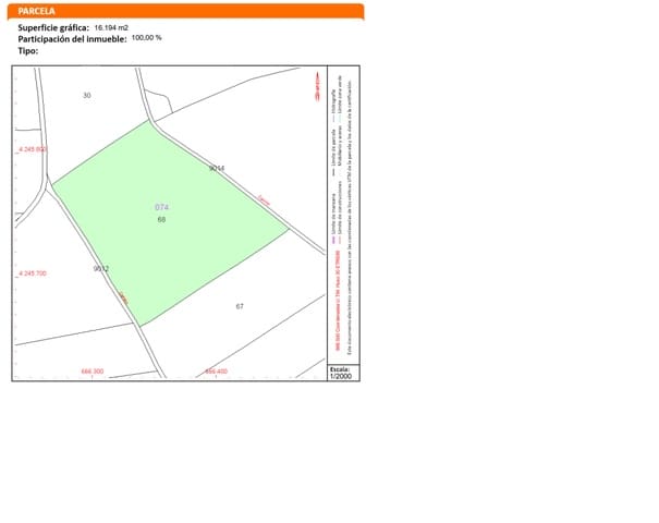 Undeveloped Land for sale in Jumilla - € 37,995 (Ref: 8901654)