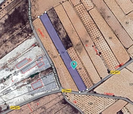Grunde uden byggetilladelser til salg i L'Algueña / Alguenya - € 22.000 (Ref: 8923289)