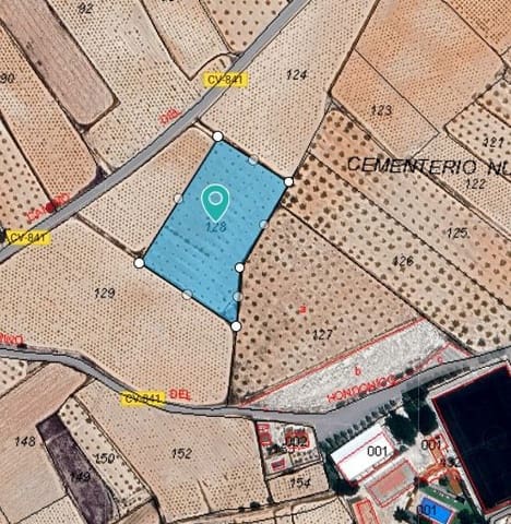 Grunde uden byggetilladelser til salg i L'Algueña / Alguenya - € 22.000 (Ref: 8927144)