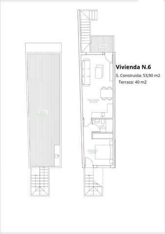 1 chambre Maison de Ville à vendre à Lo Pagan, San Pedro del Pinatar avec piscine garage - 194 900 € (Ref: 8952231)