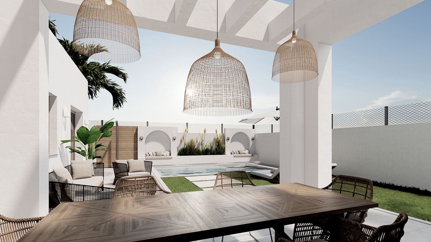 3 bedroom Villa for sale in Aspe with pool - € 277,620 (Ref: 9025489)