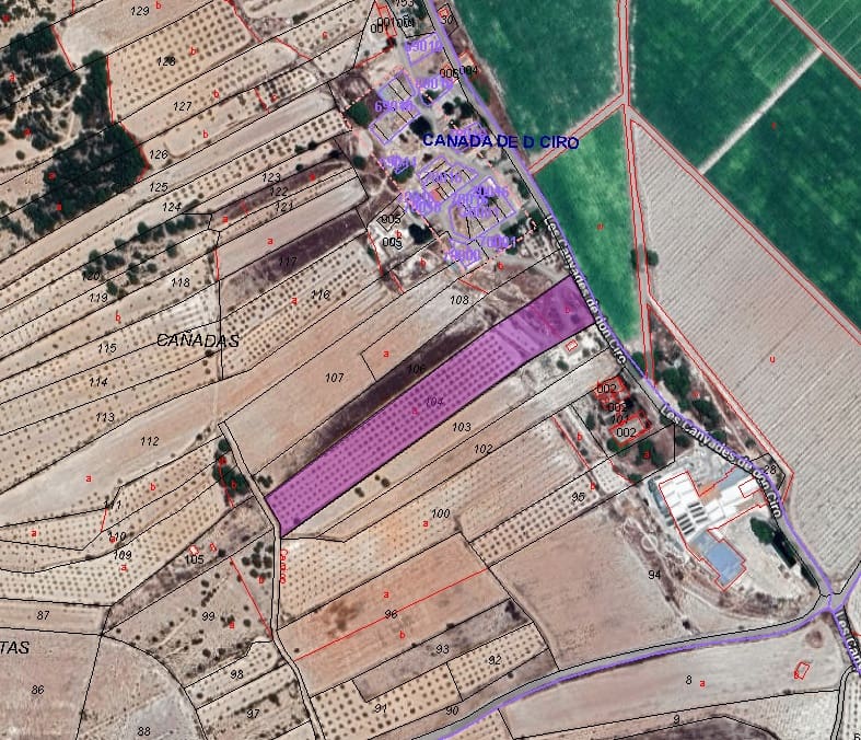 Ubebygd land til salgs i Monovar / Monover - € 45 500 (Ref: 9049149)