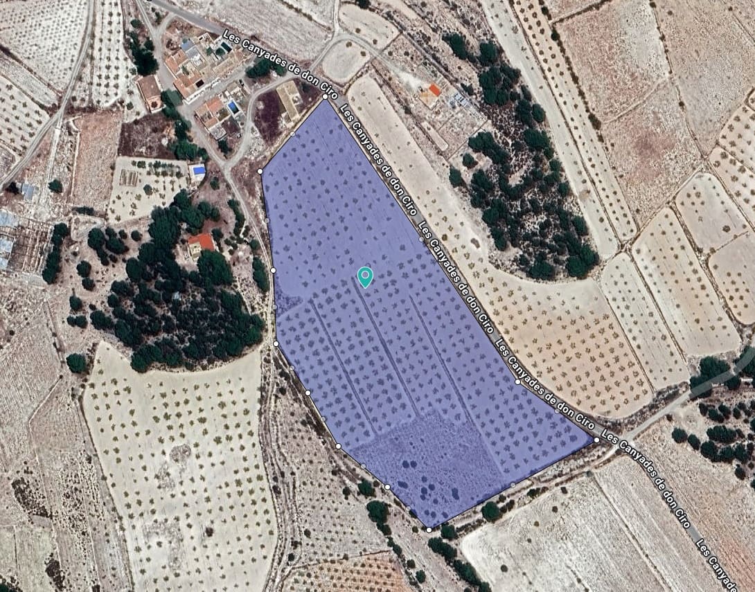 Grunde uden byggetilladelser til salg i Monovar / Monover - € 37.500 (Ref: 9053604)