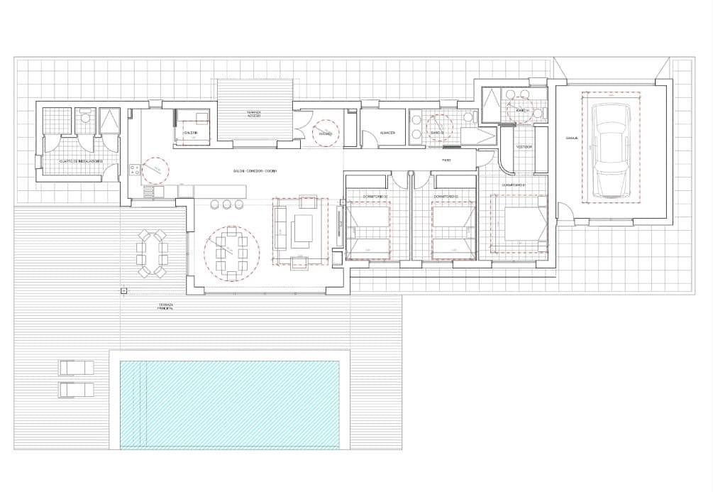 Chalet de 3 habitaciones en Pinoso en venta con piscina - 370.000 € (Ref: 9072710)