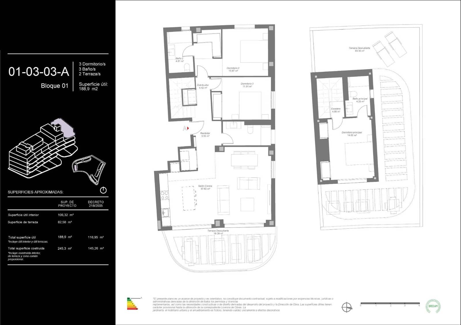 3 bedroom Penthouse for sale in Mijas with pool garage - € 749,000 (Ref: 9099651)