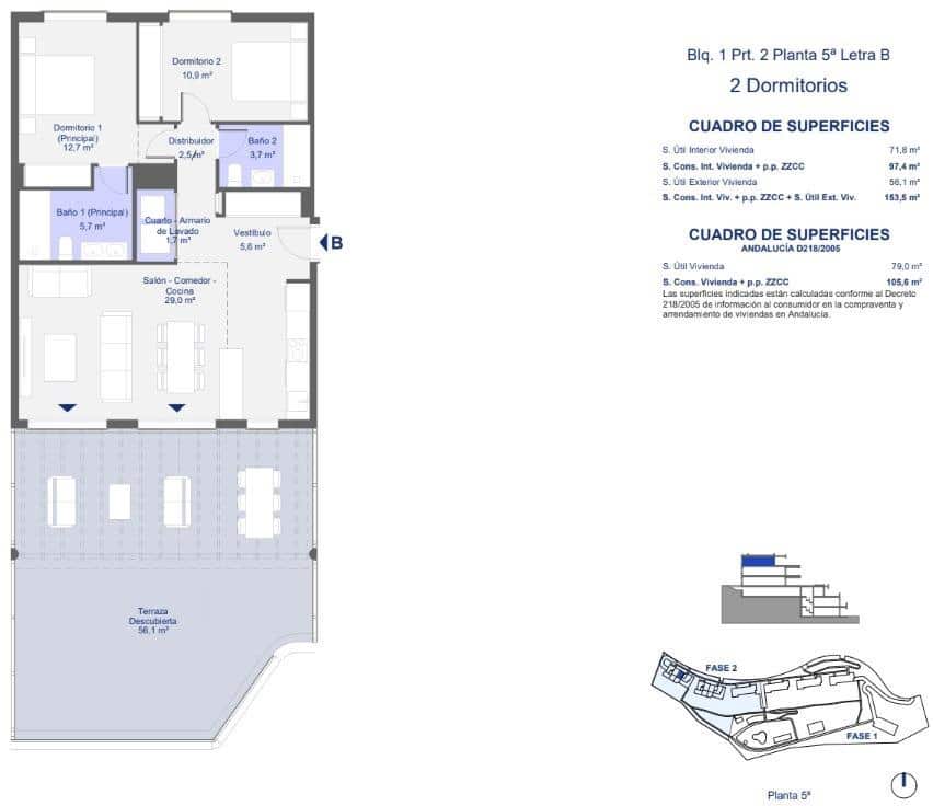 2 soverom Penthouse til salgs i La Alcaidesa med svømmebasseng garasje - € 593 000 (Ref: 9099658)