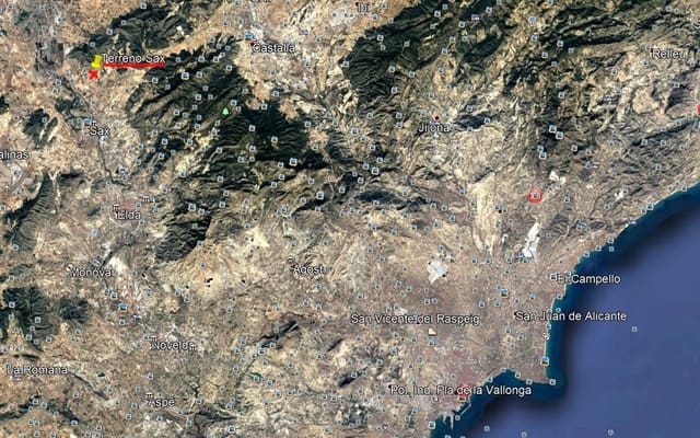 Undeveloped Land for sale in Sax - € 59,995 (Ref: 9159945)