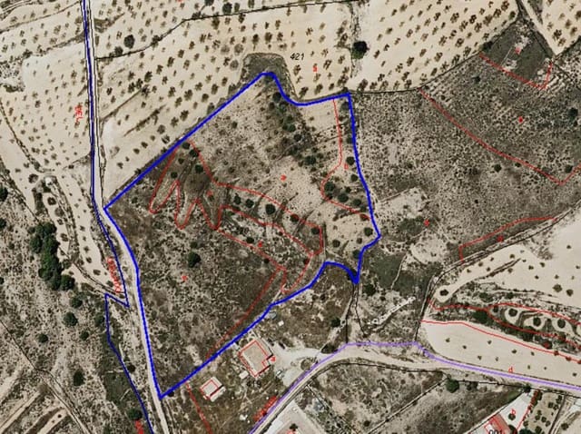 Undeveloped Land for sale in L'Algueña / Alguenya - € 37,500 (Ref: 9177931)