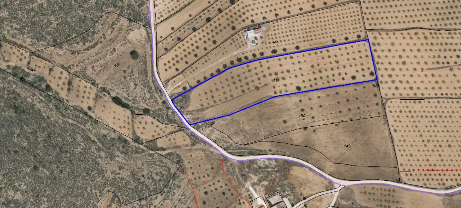 Ubebygd land til salgs i Pinoso - € 31 990 (Ref: 9193449)