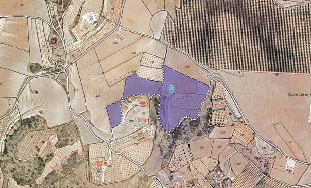 Terreno Não Urbanizado para venda em Pinoso - 75 995 € (Ref: 9205483)