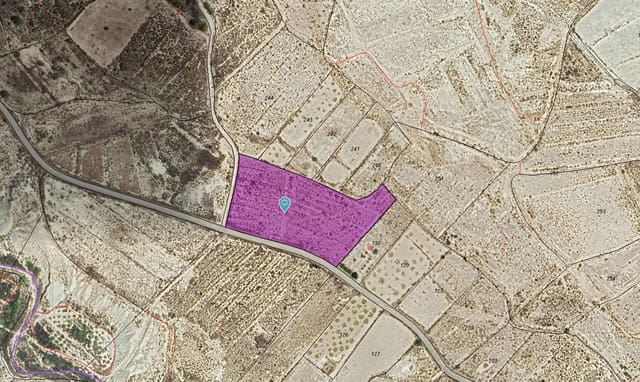 Undeveloped Land for sale in Abanilla - € 38,995 (Ref: 9205630)