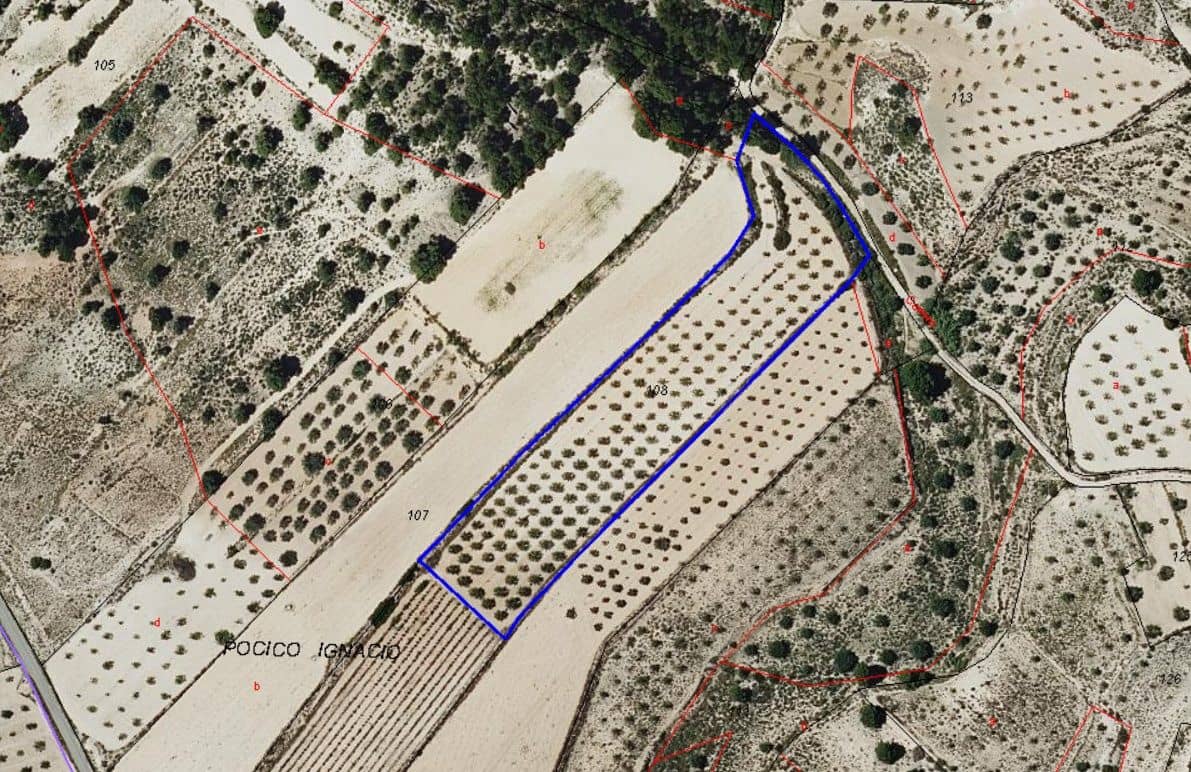 Undeveloped Land for sale in Monovar / Monover - € 23,990 (Ref: 9226019)
