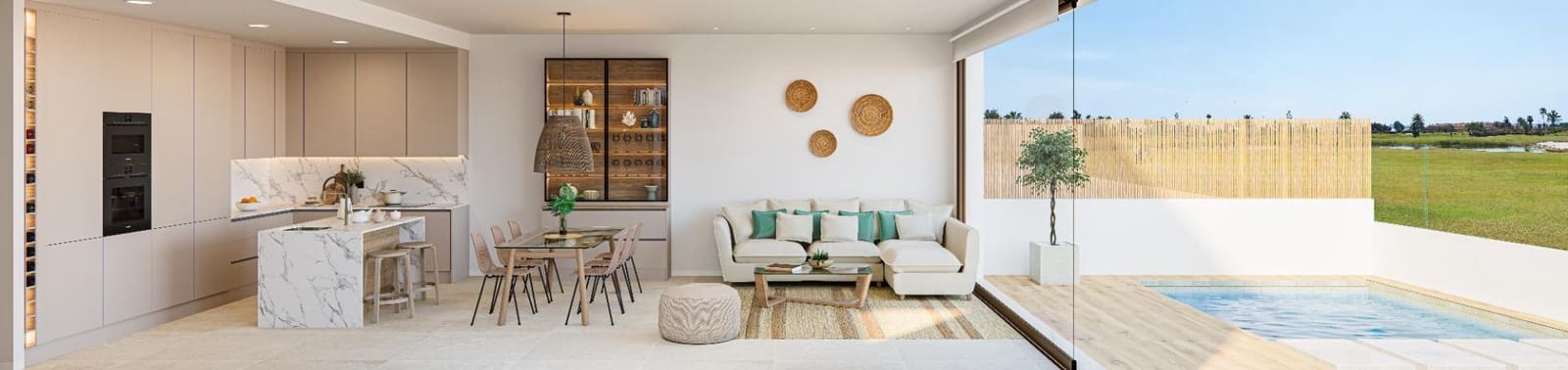 3 chambre Villa/Maison à vendre à Los Alcazares avec piscine garage - 599 000 € (Ref: 9254126)