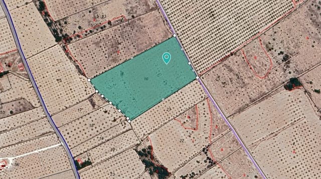 Mark till salu i Monóvar / Monóver - 50 000 € (Ref: 9302916)