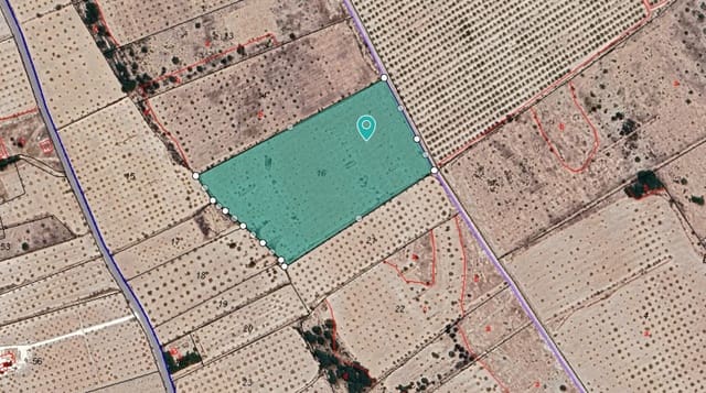 Undeveloped Land for sale in Monóvar / Monóver - € 50,000 (Ref: 9302916)