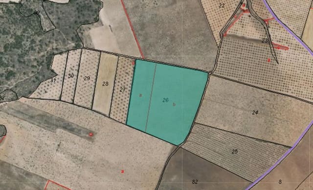 Ubebygd land til salgs i Yecla - € 69 900 (Ref: 9341638)