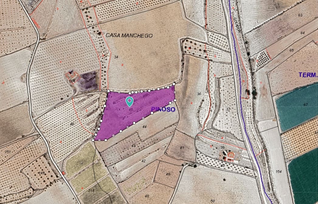 Ubebygd land til salgs i Pinoso - € 19 000 (Ref: 9352805)