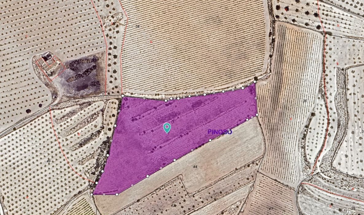 Ubebygd land til salgs i Pinoso - € 19 000 (Ref: 9352805)