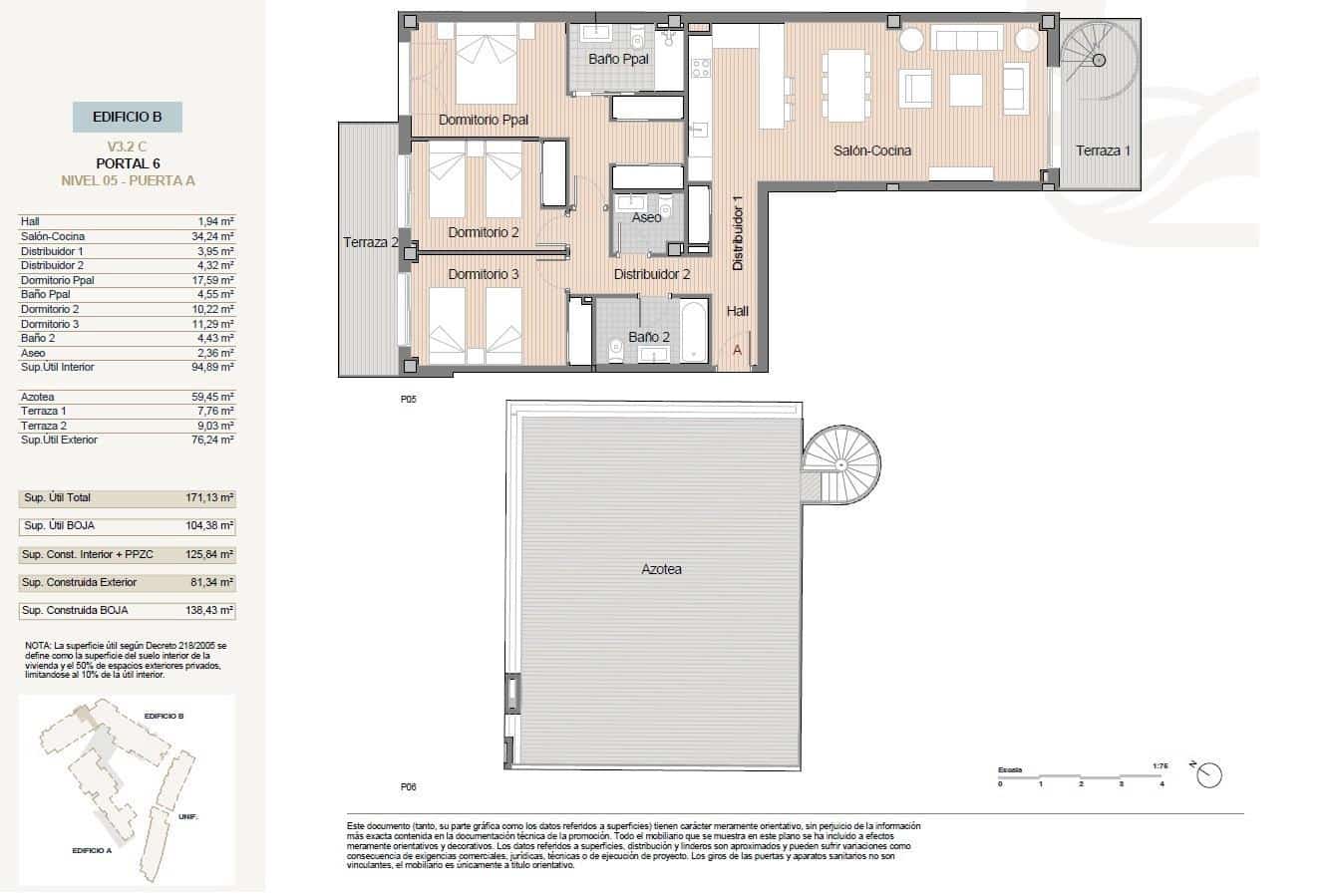 3 bedroom Penthouse for sale in Estepona with pool garage - € 656,000 (Ref: 9379660)