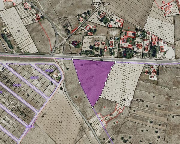 Landgrundstück zu verkaufen in Salinas - 74.999 € (Ref: 9385927)