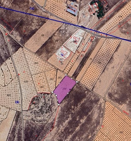 Rakentamaton maa myytävänä paikassa Cañada de la Lena, Abanilla - 22 995 € (Ref: 9453622)