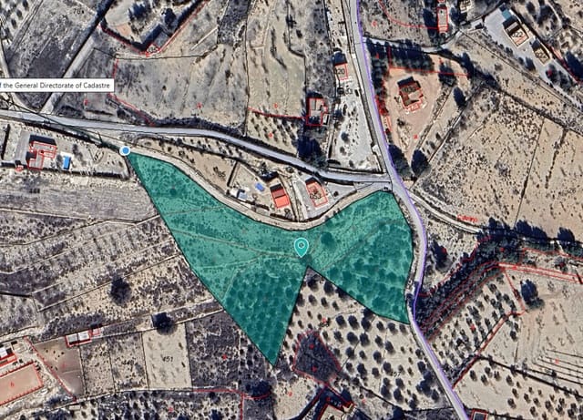 Teren niezagospodarowany na sprzedaż w Monóvar / Monóver - 39 995 € (Ref: 9536454)