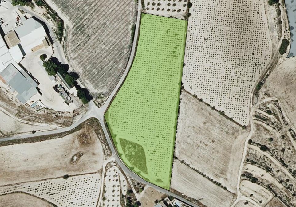 Ubebygd land til salgs i Monovar / Monover - € 35 000 (Ref: 9557402)