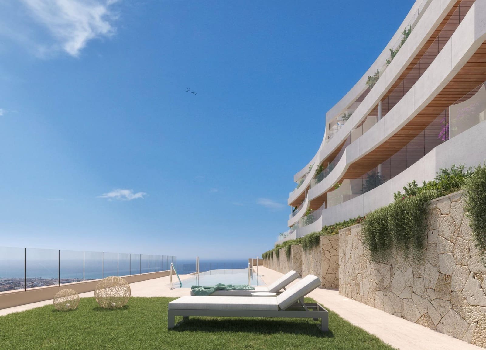 Apartamento de 2 habitaciones en Rincón de la Victoria en venta con piscina garaje - 360.000 € (Ref: 9558908)