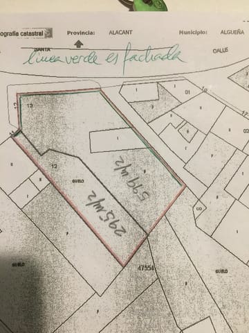 Mark till salu i L'Algueña / Alguenya - 199 995 € (Ref: 9676433)