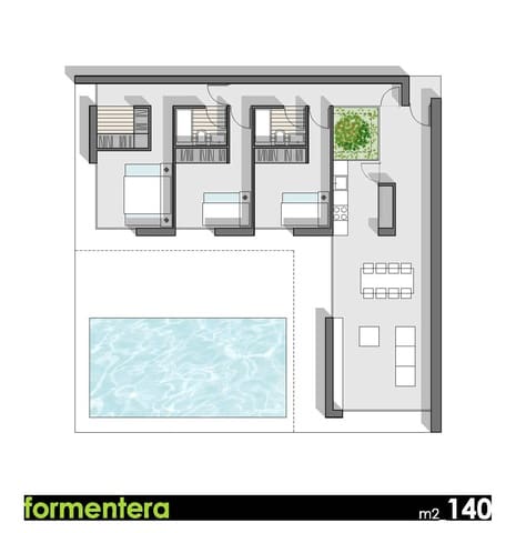 3 Zimmer Villa zu verkaufen in Pedreguer - 645.000 € (Ref: 9685180)