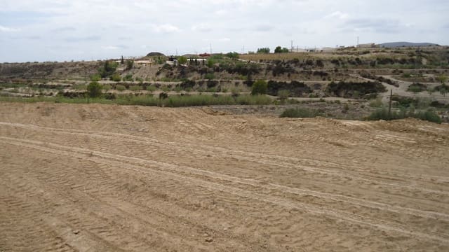 Ubebygd land til salgs i Abanilla - € 19 900 (Ref: 9687224)