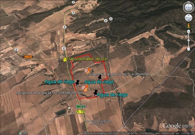 Terre non Aménagée à vendre à Yecla - 623 000 € (Ref: 9687229)