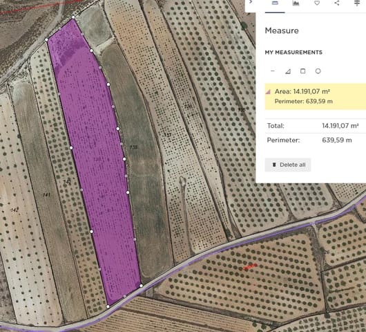 Terre non Aménagée à vendre à Ubeda, Pinoso - 35 995 € (Ref: 9773000)