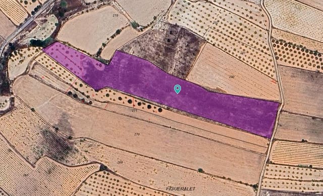 Rakentamaton maa myytävänä paikassa Monóvar / Monóver - 44 995 € (Ref: 9773366)