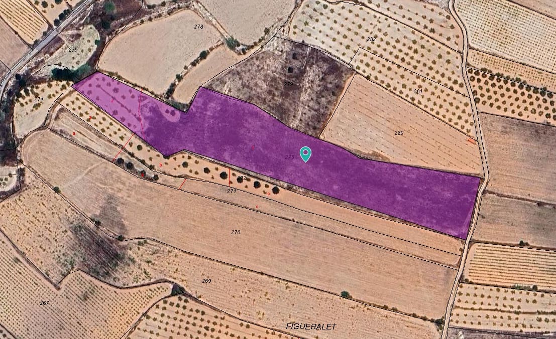 Undeveloped Land for sale in Monovar / Monover - € 44,995 (Ref: 9773366)