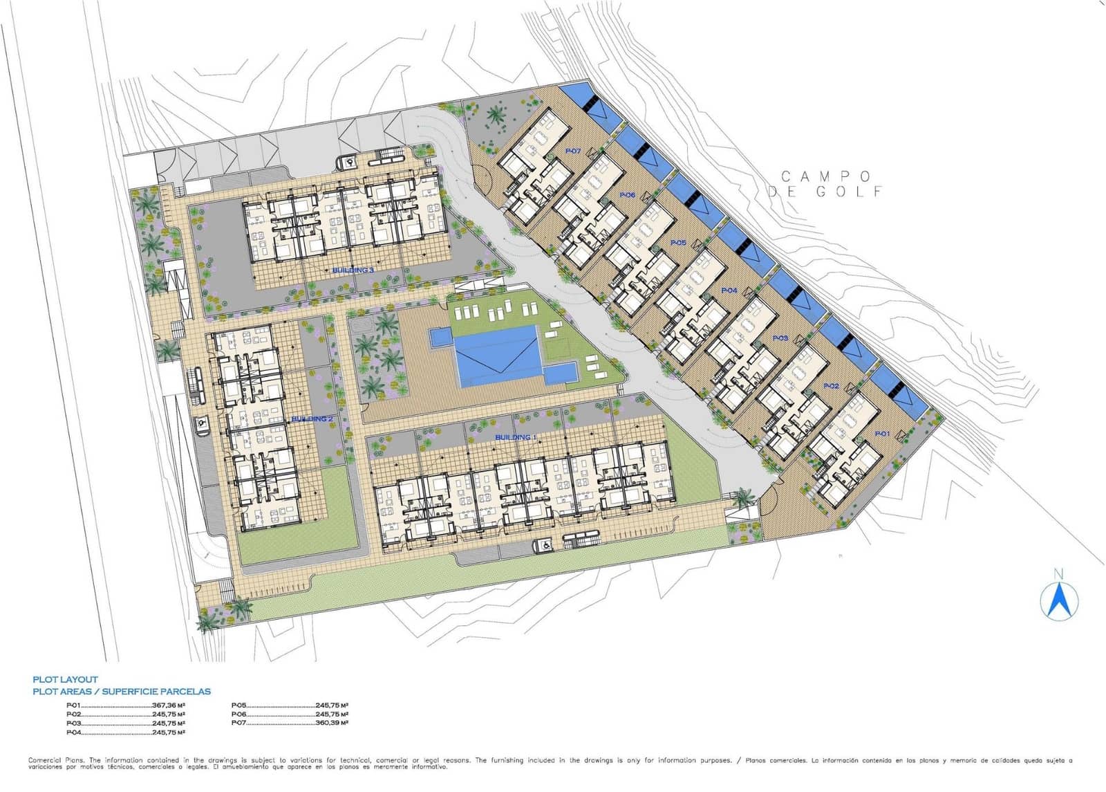 3 soveværelse Penthouse til salg i Los Alcazares med swimmingpool garage - € 455.000 (Ref: 9784258)