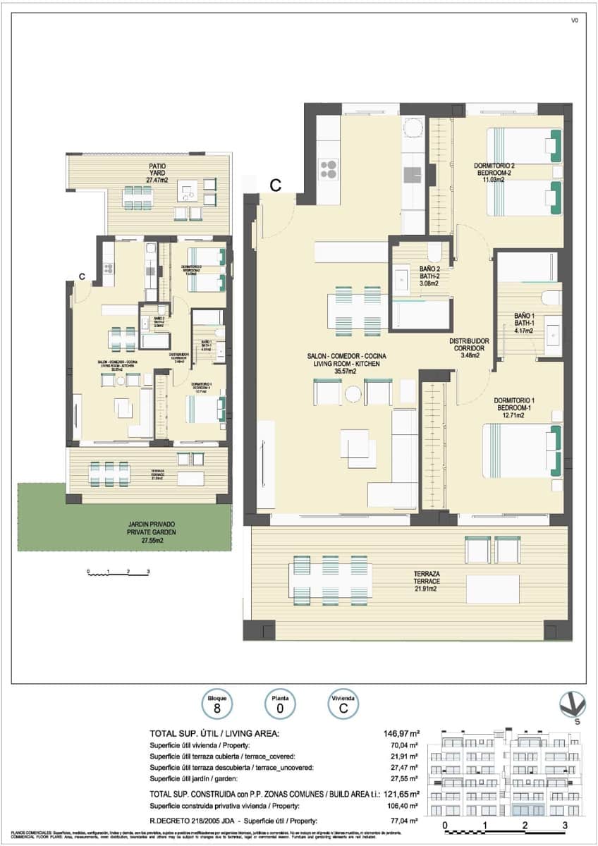 2 sypialnia Apartament na sprzedaż w Casares z basenem garażem - 420 000 € (Ref: 9801532)