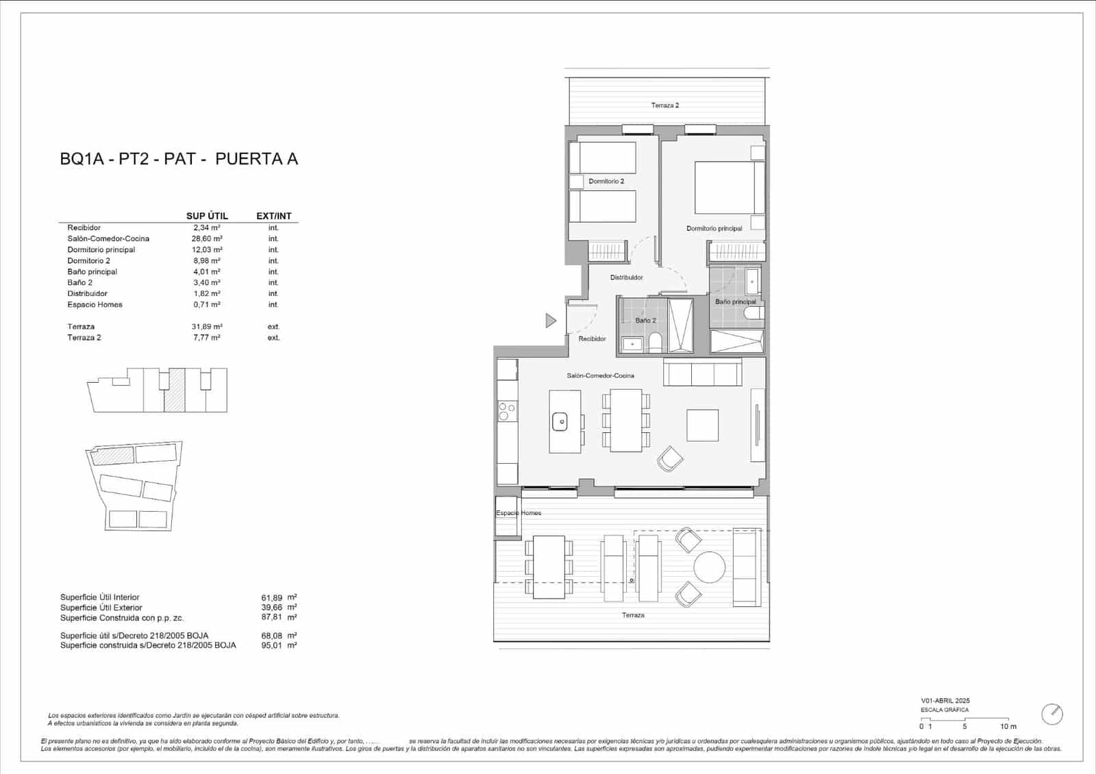 2 sypialnia Penthouse na sprzedaż w Estepona z basenem garażem - 440 000 € (Ref: 9801634)
